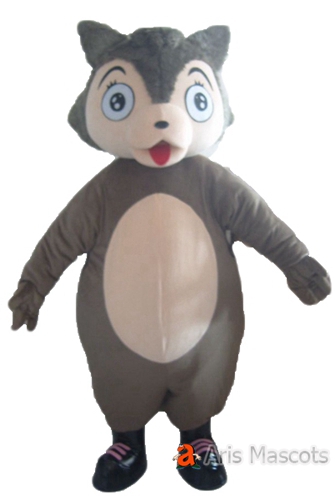 Baby Wolf Mascot for Sale , Disguise Hunter Wolf Dress up