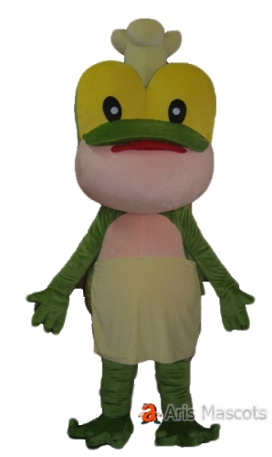 Frog Mascot Costume Green Frog Fancy Dress