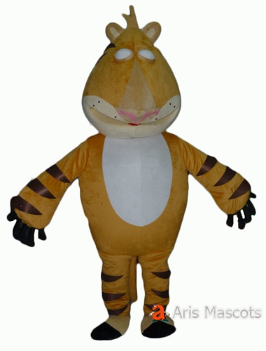 Plush Mascot Costume Tiger Adult Fancy Dress up