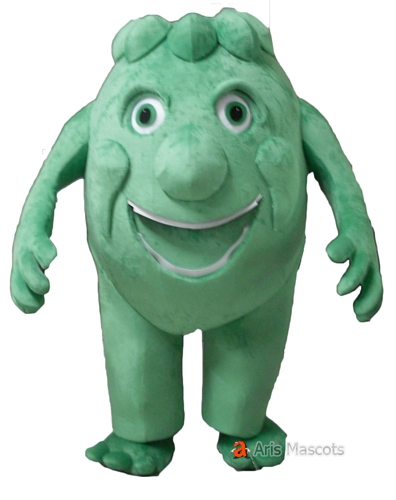 Giant Green Monster Mascot Costume for Carnival Events, Cosplay Monster Halloween Suit