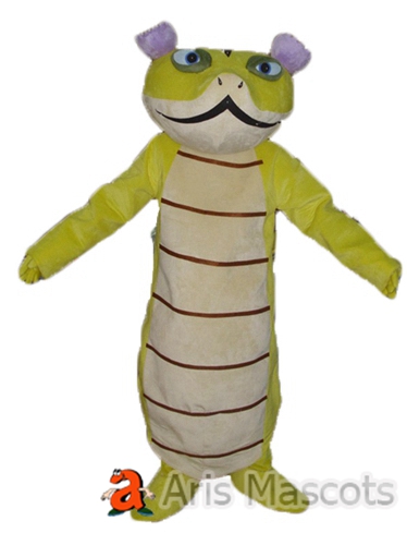 Lovely Snake Mascot Costume Movie Character Costumes Snake Adult Fancy Dress for Sale