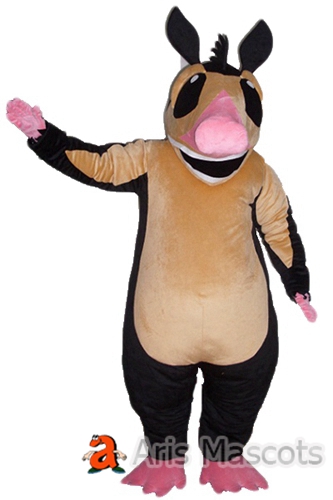 Foam Mascot Wild Boar Costume for Events , Funny Stage Costumes Wild Pig Cosplay Dress