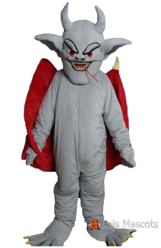 Monster Bat Full Mascot Costume-Disguise Evil Halloween Suit