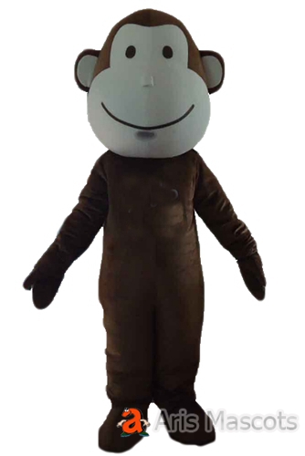 Brand Mascot Design Monkey Adult Costume, Costumes & Mascots for Sale