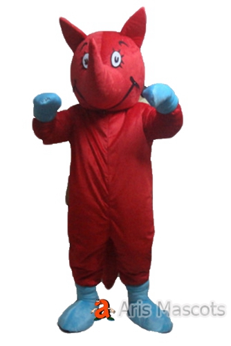 Red Fox Mascot Costume for Adults-Fox Cosplay Suit