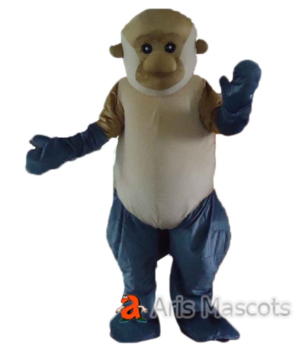 Adult Mascot Monkey Suit for Events, Monkey Cosplay Dress