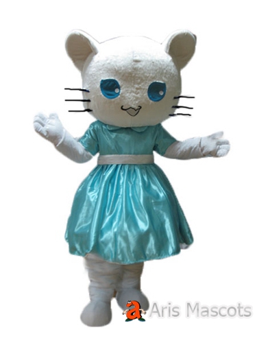 Foam Mascot Cat Adult Suit for Festivals-Cheap Mascot Costumes for Sale Cat Fancy Dress
