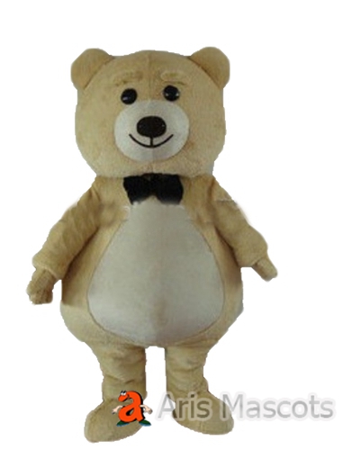 Giant Bear Fur Plush Costume Adult Full Foam Outfit, Big Bear Suit for Events and Stages