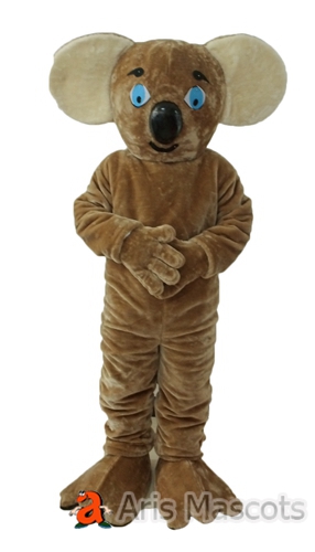 Best mascot Design Fur Koala Adult Full Body Suit-Plush Koala Puppet Costume