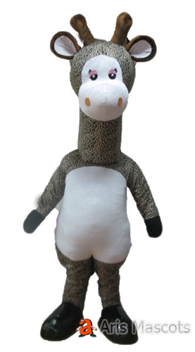 Life Size Giraffe Mascot Costume for Adults-Quality Giraffe Fancy Dress