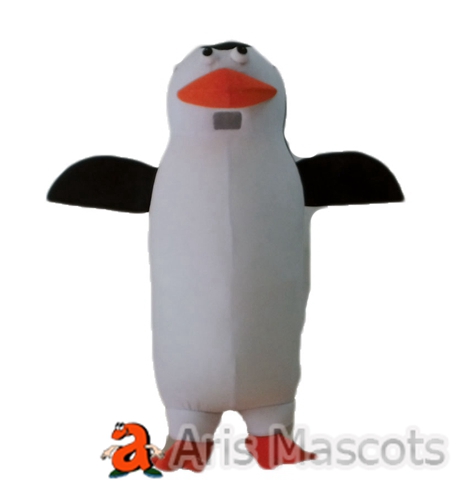 Lovely Giant Penguin Suit Adult Full Mascot Costume for Event Party Halloween Suit Animal Mascots Disguise
