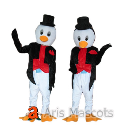 Mens Mascot Costume Penguin Adult Fancy Dress-mascot costumes for sale cheap