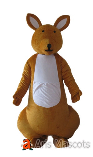 Giant Kangaroo Adult Mascot Suit-Costume Kangaroo Plush Outfit