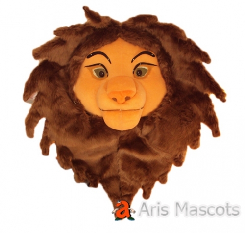 King Lion Head Mascot
