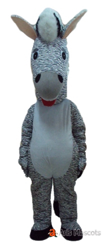 Mascot  Zebra Costume Adult Fancy Dress, Disguise Brown Zebra Full Body Mascot