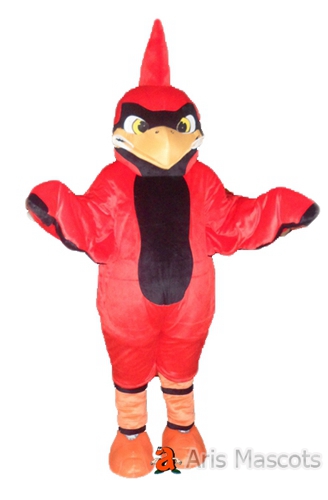 Costume Parrot Adult Full Mascot Outfit for Stages-Bird Mascots Parrot Dress up for Adults