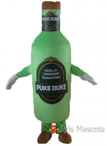 Mascot giant bottle of beer Adult Full Body Costume for Advertising