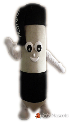 Grey and Black Mascot Rocket Cosplay Dress-Custom Made Mascots Production