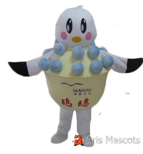 Full Mascot Costume Bathtub Adult Costume for Brands Marketing-Custom Mascots for Advertising