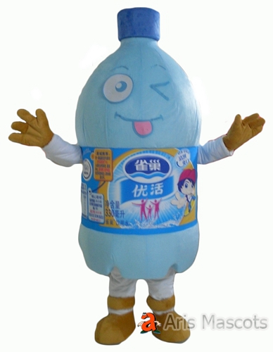 Adult Size Fancy Bottle Mascot Costume Deguisement Mascotte Custom Professional Mascot Design Company