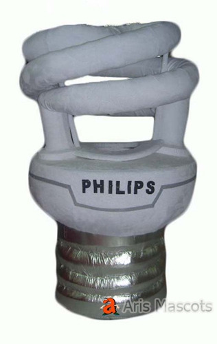 Mascot Energy Saving Lamp / Light Giant Bulb, white and gray, Philips