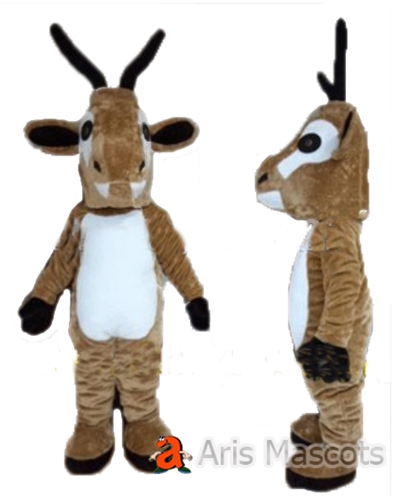 Costume Reindeer Adult Suit, Plush and Full Body, Soft Reindeer Pet Outfit