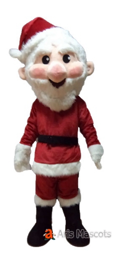 Santa Claus Dress for Adults-Chrismtas Santa Claus Mascot Suit