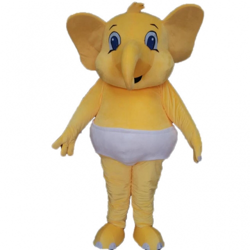 Big  Elephant Outfit Full Body Mascot Costume Elephant Fancy Dress Custom Animal Mascots