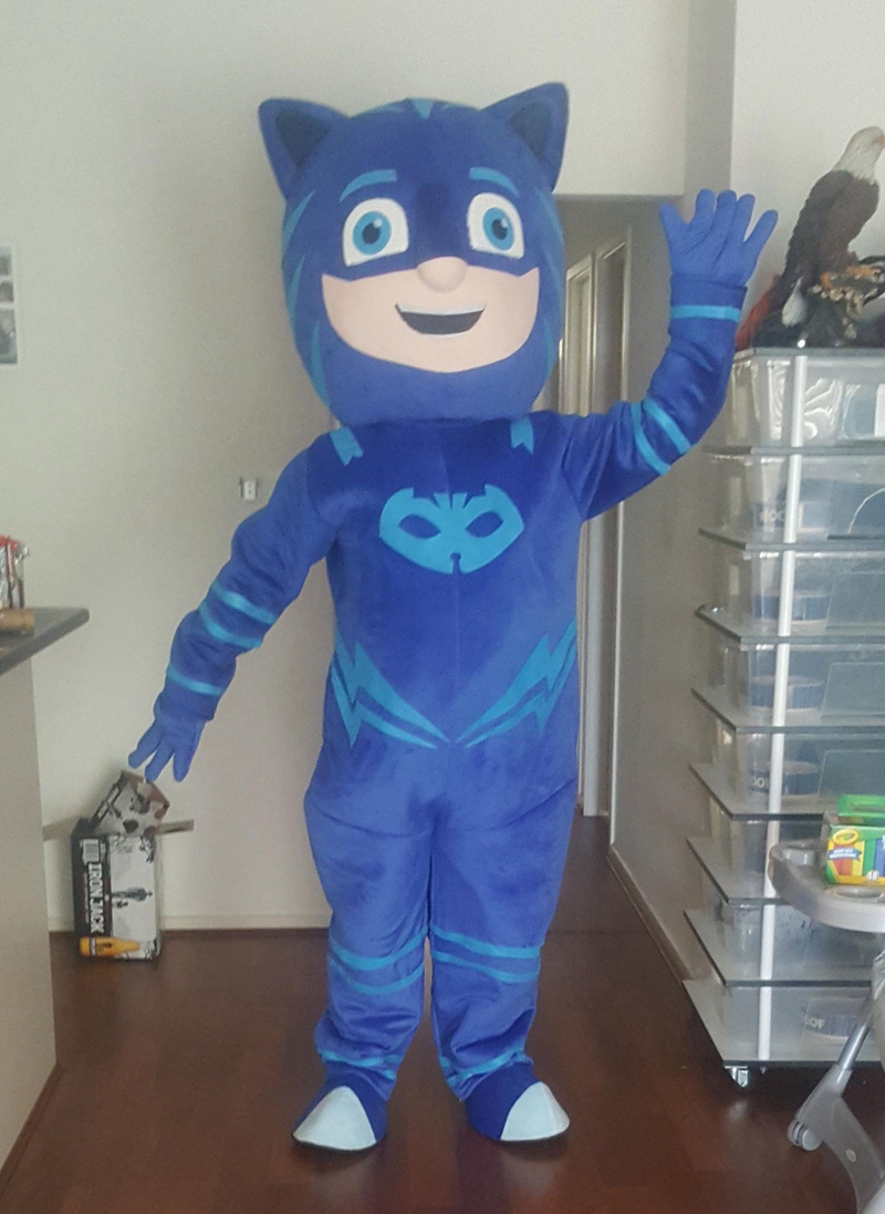 Pj Masks Catboy Costume Adult CatboyFancy Dress Full Body Mascot Suit