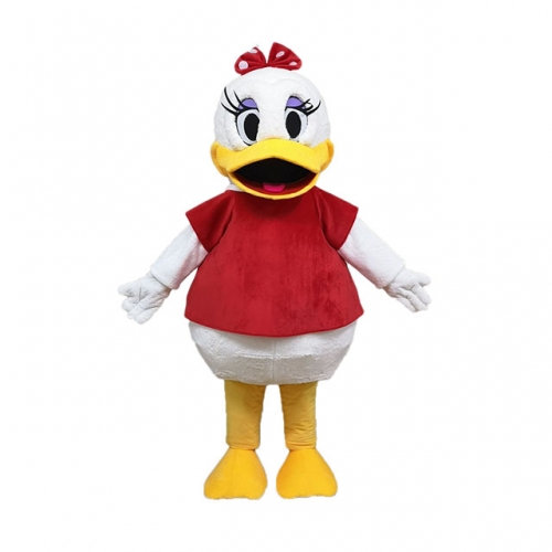Daisy Duck Dress Up for Entertainment Daisy Duck Full Body Plush Suit Mascot Costume for Event Cartoon Mascots for Sale