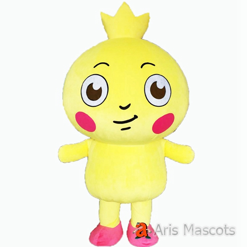 2m 6ft Giant Inflatable Suit Yellow Chicken Costume Adult Size Full Mascot Outfit Blow up Fancy Dress for Festivals
