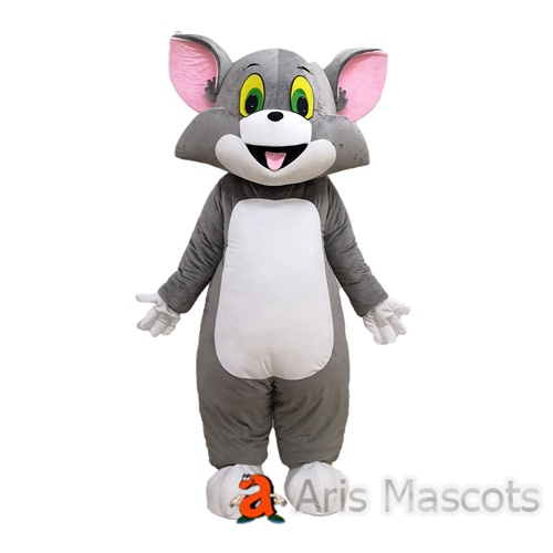 Adult Tom & Jerry Mascot Costume Cartoon Character Mascot Costumes for sale Professional Mascot Production