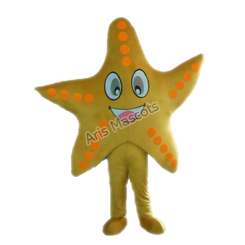 Adult Fancy Starfish Mascot Costume Ocean Animal Mascot Deguisement Mascotte Custom Mascots Arismascots Professional Team Mascot Maker Company