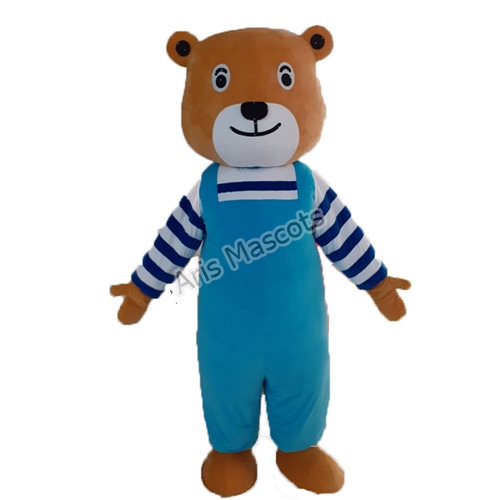 Bear Couple Mascot Costume Adult Full Plush Suit