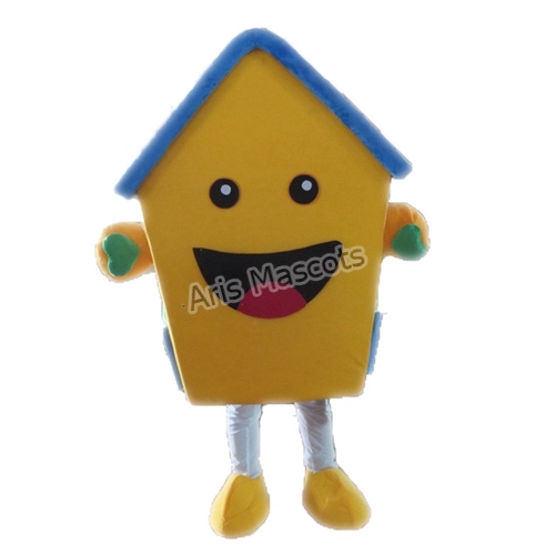 Giant House Mascot Costume Adult Size Advertising Mascots for Brands