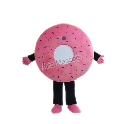 Professional Food Mascots Adult Dounkin Dounts Mascot Costume for Advertising