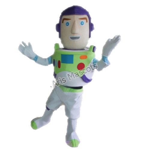 Adult Buzz Lightyear Costume Full Body Mascot Outfit-Toy Story Character Costumes for Event