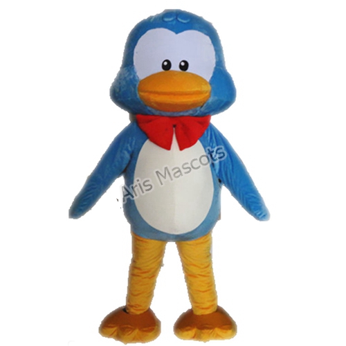 Adult Penguin Mascot Costume with Red Tie -Mascotte Pingouin