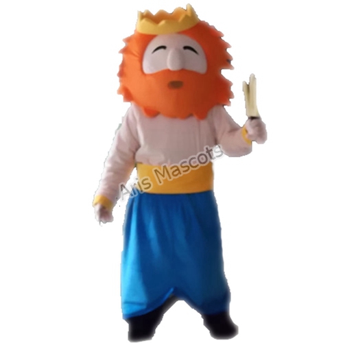 King of the Sea Mascot Costume Adult Fancy Dress