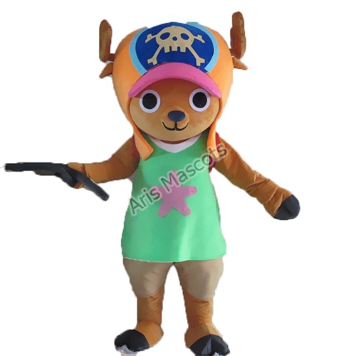 Adults Bear Mascot Costume with Pirate Hat Mascotte de l'ours