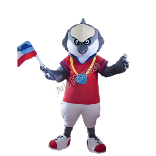 Professinoal Sports Mascot Costume Eagle Fancy Dress for Team