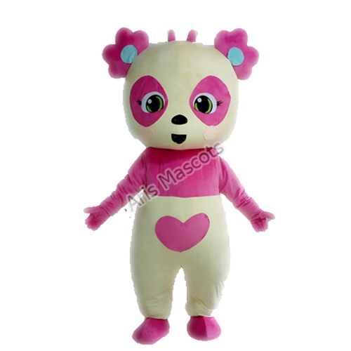 Cute Funny Bear Mascot Costume with Big Eyes Mascotte de l'ours