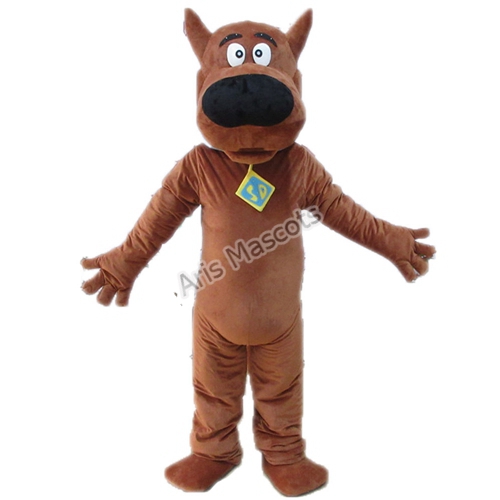Scooby Doo Dog Mascot Costume Adult Character Cosplay Dress for Party Events Mascota canina