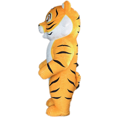 2m/2.6m Inflatable Tiger Mascot Costume Realistic Tiger Adult Blow Up Suit  Theme Park Entertainment Character Cosplay Dress - AliExpress