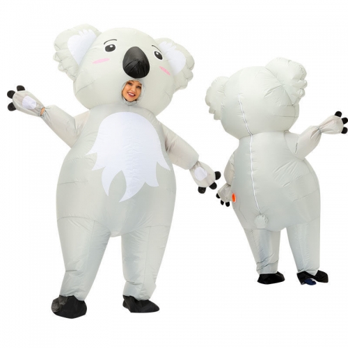 Cheap Price Inflatable Koala Costume with Good Quality, Adult Blow Up Koala Cosplay Fancy Dress for Festivals