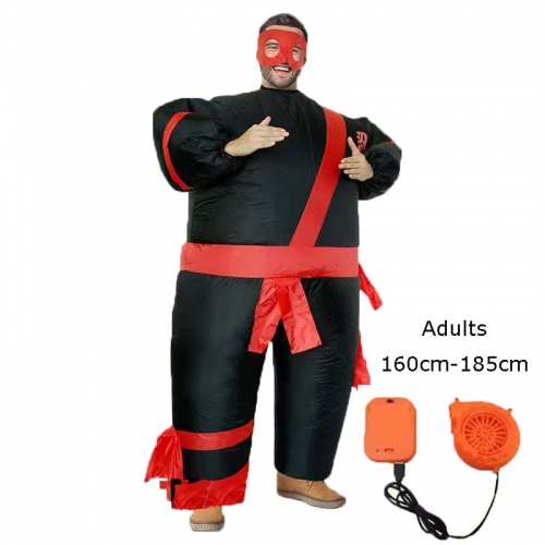 Cosplay Japan Ninja Inflatable Costume Adult Fancy Dress Inflated Suit