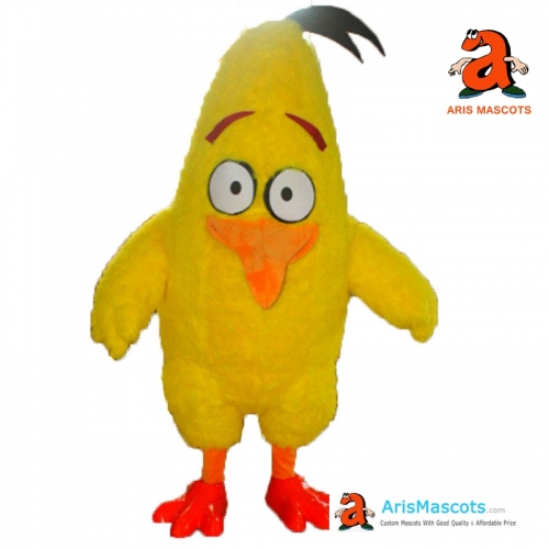 Realistic YELLOW BIRD Inflatable Suit Adult Full Mascot Costume Marketing Blow Up Halloween Dress