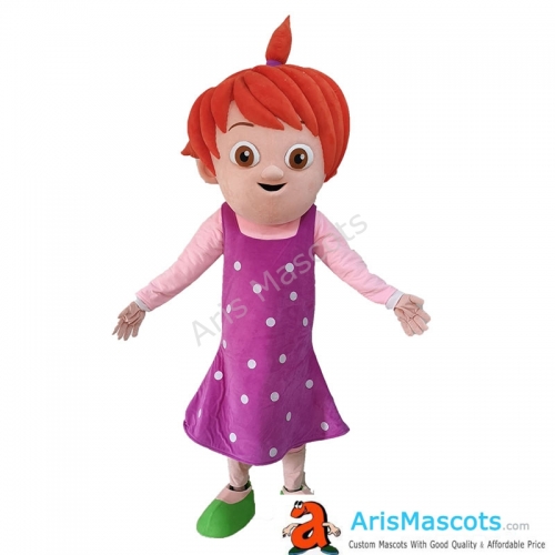 Coco Mel Character Baby Girl Yoyo Mascot Costume Adult Fancy Dress for Kids Events Party