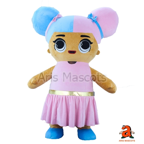 Adult Full Wearable Mascot Lol Bonbon Costume Inflatable Suit Cartoon Fancy Dress Up