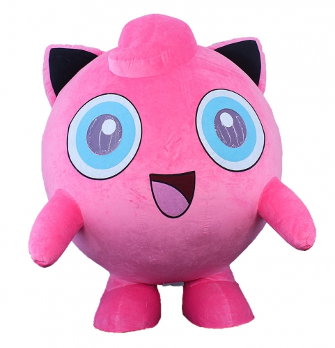 2m Inflatable Jiggly puff Costume Adult Blow Up Mascot Suit Funny Character Cosplay Dreess